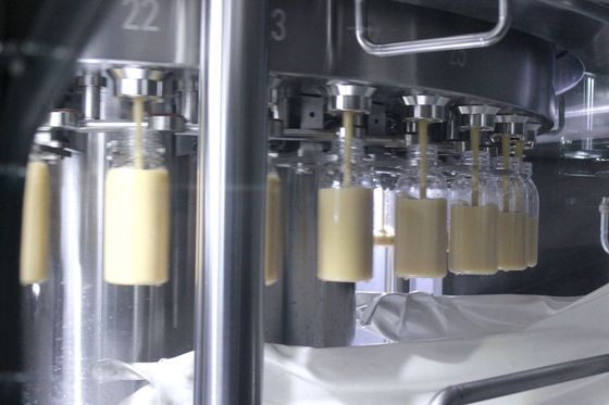 Aseptische kalte Füllmaschine der Sterilisations-Kapazitäts-6 des Klotz-350ml