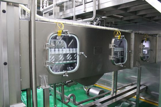 Aseptische kalte Füllmaschine Juice Milk Tea Bottles 200ml