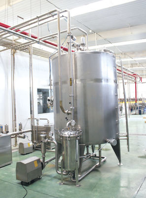 Juice Conditioning Line Hot Fillings-Frucht Juice Beverage Pre Processing Equipment