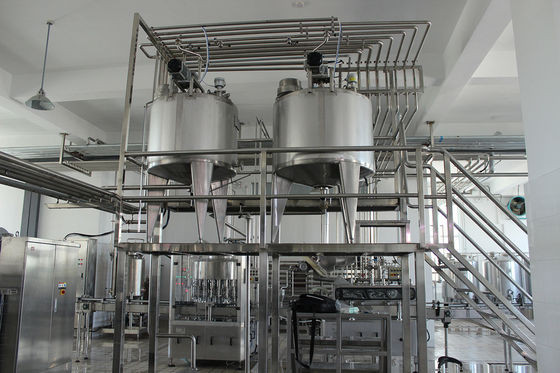 Automatisches Getränkeverarbeitungssystem der Mischanlage-15TPH